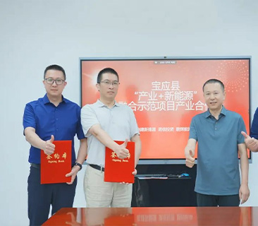ag平台官网与电建新能源、诺信集团联合打造“工业＋农业＋新能源”融合新模式